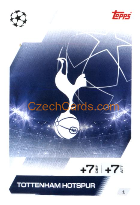 Team Badge Tottenham Hotspur 2025/26 Match Attax #1