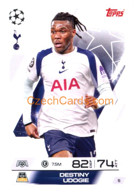 Destiny Udogie 2025/26 Match Attax #5