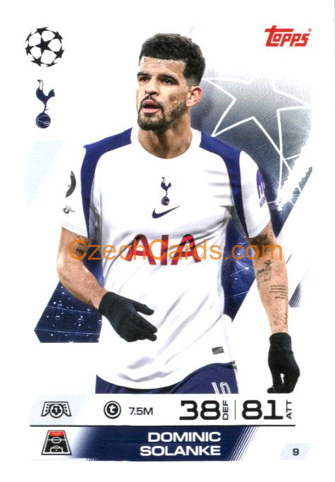 Dominic Solanke 2025/26 Match Attax #9