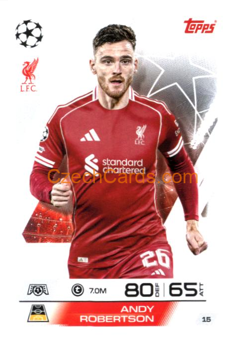 Andy Robertson 2025/26 Match Attax #15