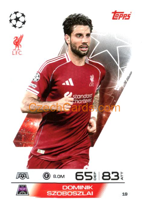 Dominik Szoboszlai 2025/26 Match Attax #19