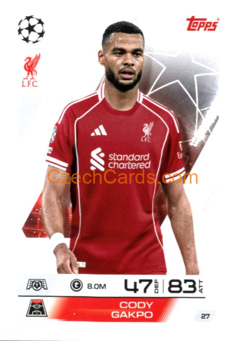 Cody Gakpo 2025/26 Match Attax #27