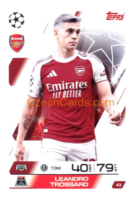 Leandro Trossard 2025/26 Match Attax #43