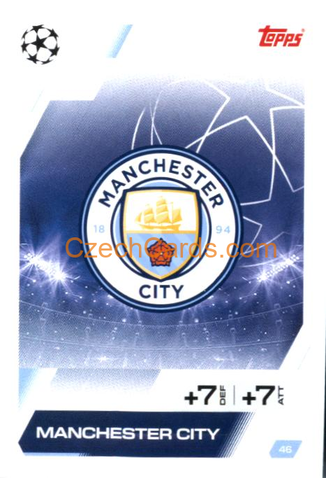 Team Badge Manchester City 2025/26 Match Attax #46