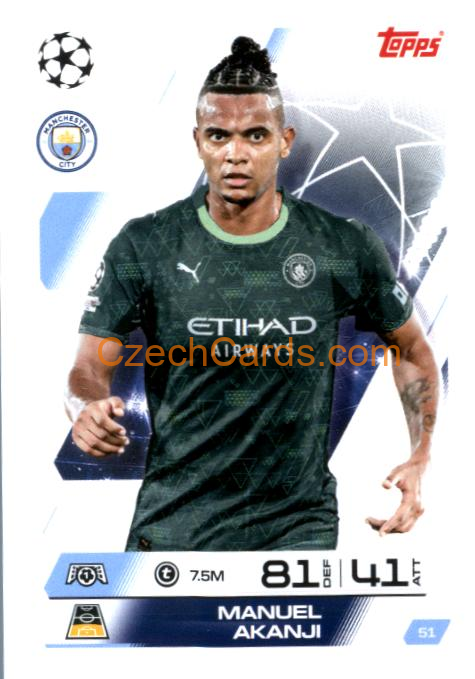Manuel Akanji 2025/26 Match Attax #51