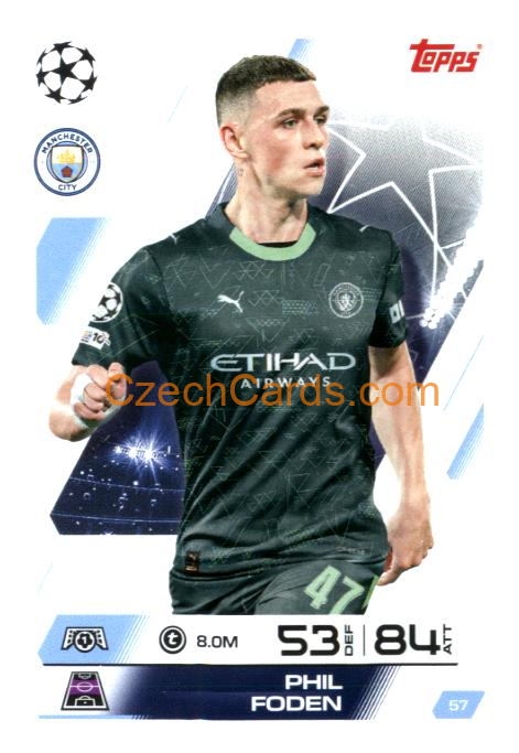 Phil Foden 2025/26 Match Attax #57