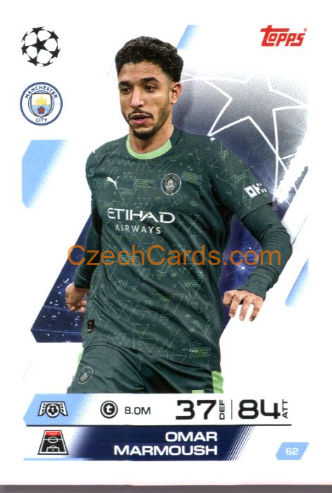 Omar Marmoush 2025/26 Match Attax #62