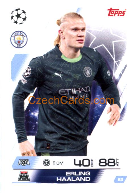 Erling Haaland 2025/26 Match Attax #63