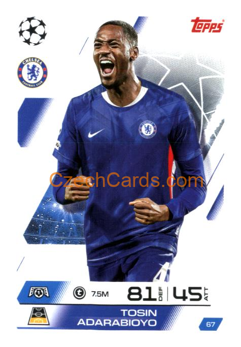 Tosin Adarabioyo 2025/26 Match Attax #67