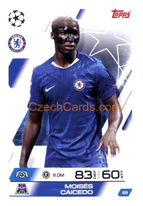 Moisés Caicedo 2025/26 Match Attax #69