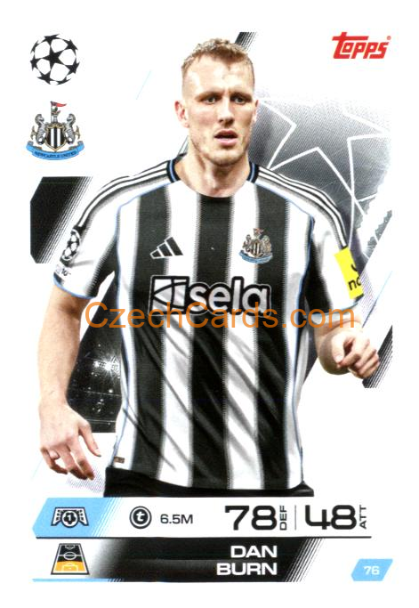Dan Burn 2025/26 Match Attax #76