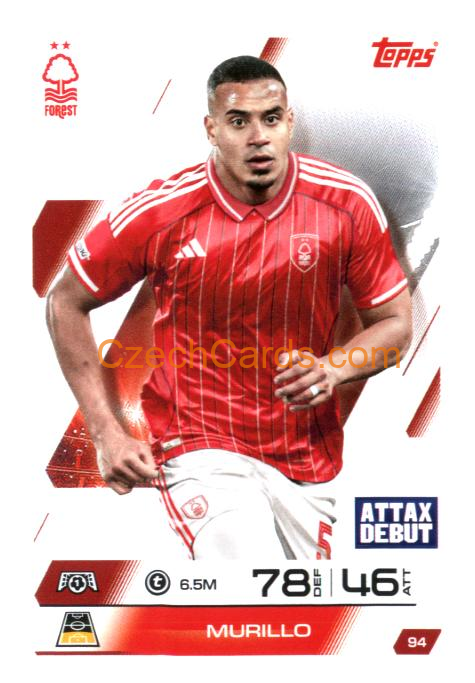Murillo 2025/26 Match Attax #94