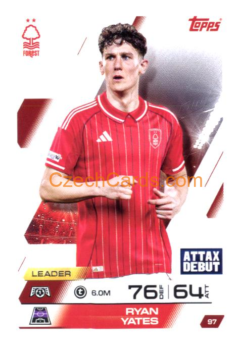 Ryan Yates 2025/26 Match Attax #97