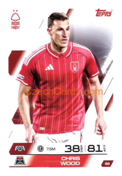 Chris Wood 2025/26 Match Attax #98