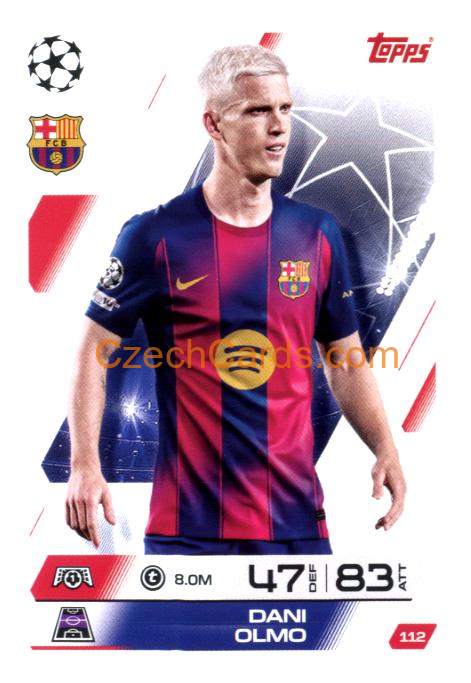 Dani Olmo 2025/26 Match Attax #112