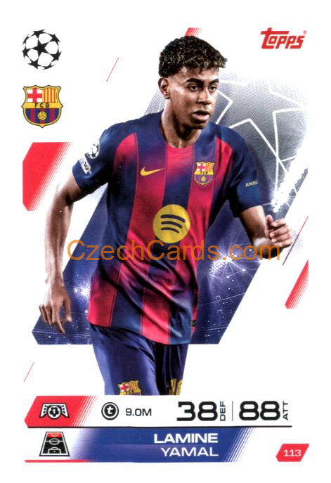 Lamine Yamal 2025/26 Match Attax #113