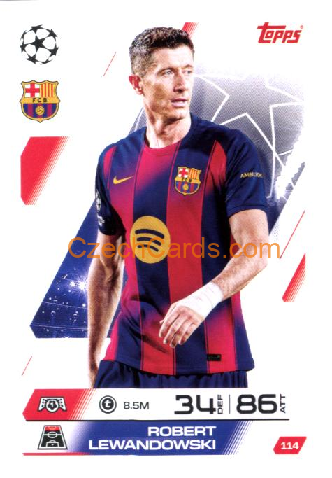 Robert Lewandowski 2025/26 Match Attax #114