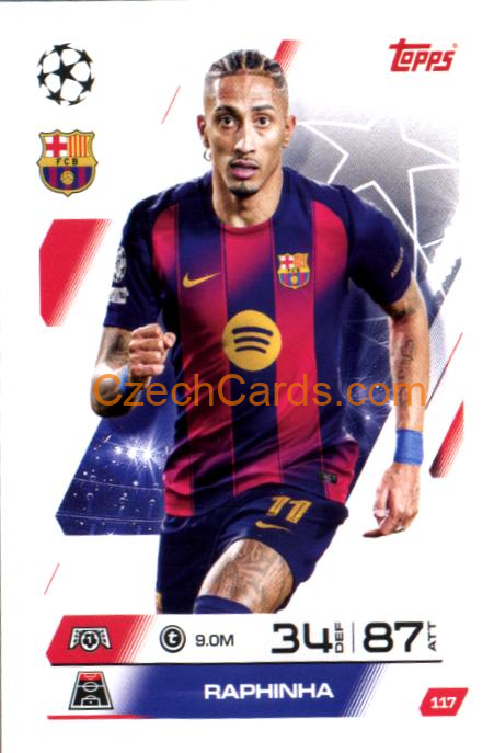 Raphinha 2025/26 Match Attax #117