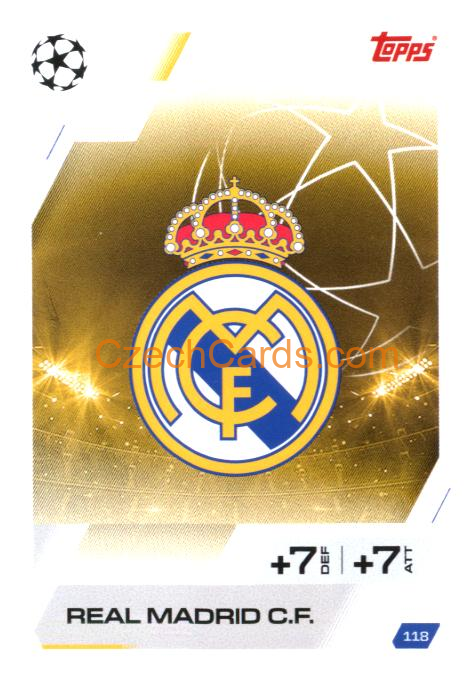 Team Badge Real Madrid 2025/26 Match Attax #118