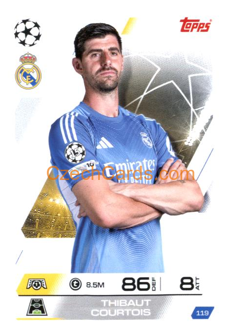 Thibaut Courtois 2025/26 Match Attax #119