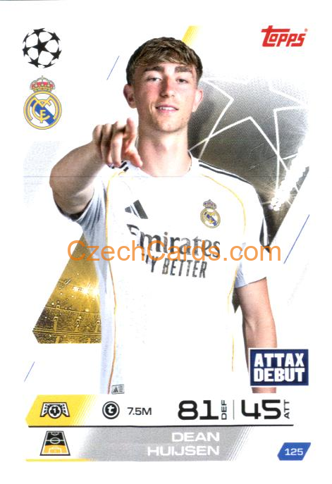 Dean Huijsen 2025/26 Match Attax #125