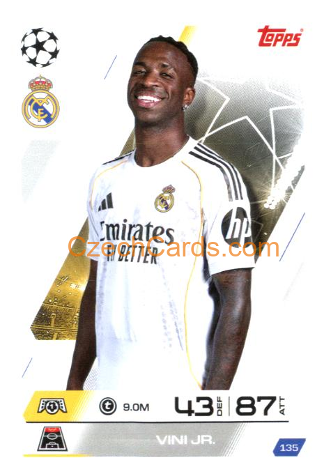 Vini Jr. 2025/26 Match Attax #135