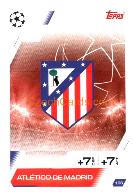 Team Badge Atlético de Madrid 2025/26 Match Attax #136