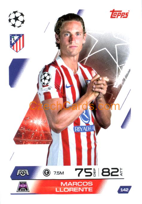 Marcos Llorente 2025/26 Match Attax #142