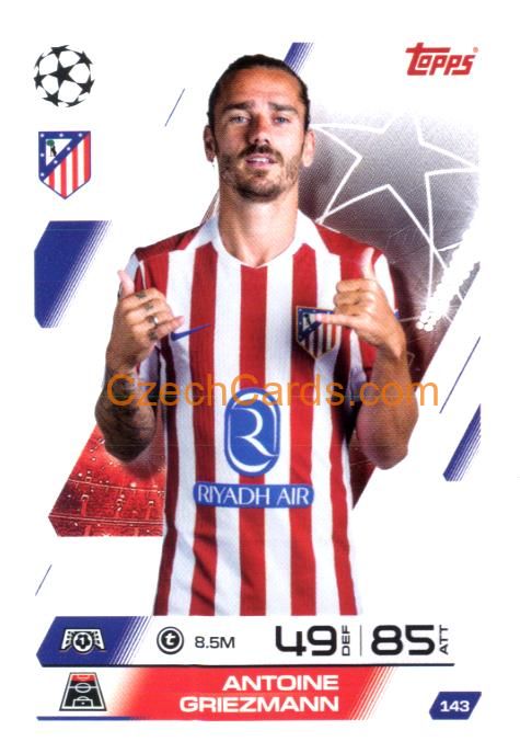 Antoine Griezmann 2025/26 Match Attax #143
