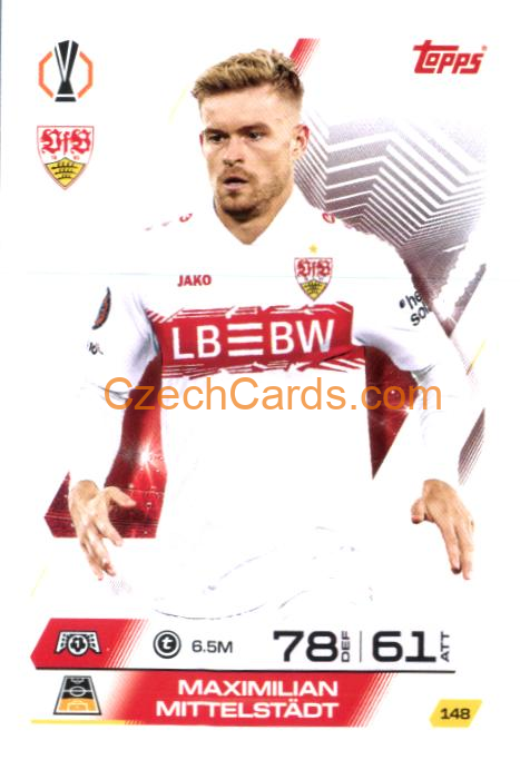 Maximilian Mittelstádt 2025/26 Match Attax #148