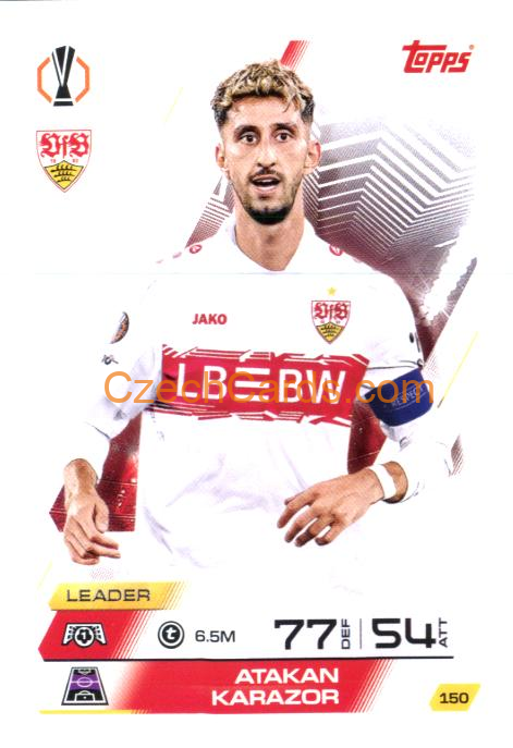 Atakan Karazor 2025/26 Match Attax #150