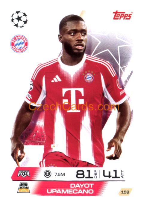 Dayot Upamecano 2025/26 Match Attax #159