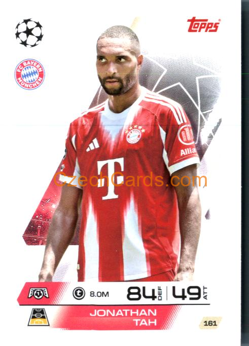 Jonathan Tah 2025/26 Match Attax #161