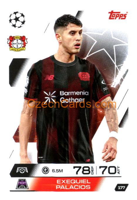 Exequiel Palacios 2025/26 Match Attax #177