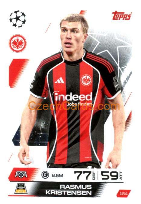 Rasmus Kristensen 2025/26 Match Attax #184