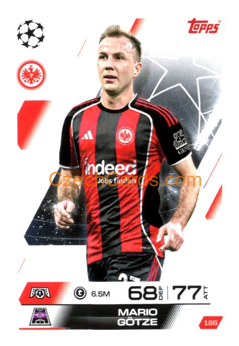 Mario Götze 2025/26 Match Attax #186