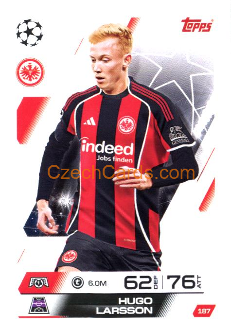 Hugo Larsson 2025/26 Match Attax #187