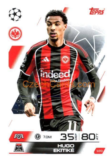 Hugo Ekitike 2025/26 Match Attax #189