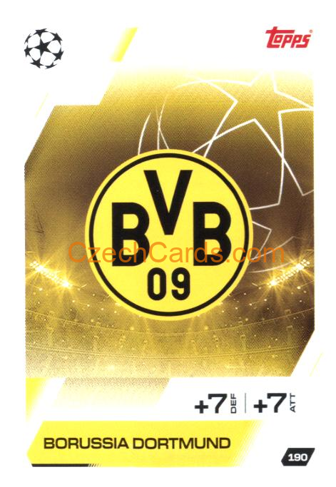 Team Badge Borussia Dortmund 2025/26 Match Attax #190