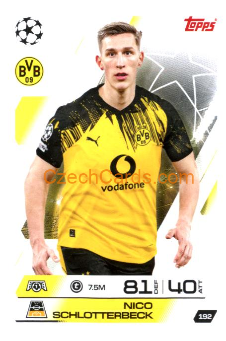 Nico Schlotterbeck 2025/26 Match Attax #192