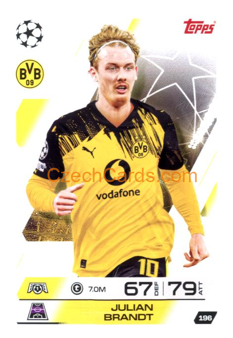 Julian Brandt 2025/26 Match Attax #196