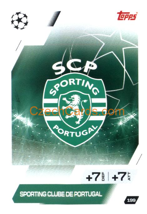 Team Badge Sporting Clube de Portugal 2025/26 Match Attax #199