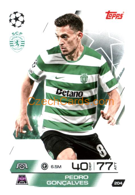 Pedro Gonçalves 2025/26 Match Attax #204