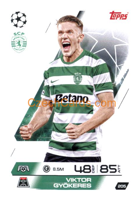 Viktor Gyökeres 2025/26 Match Attax #205