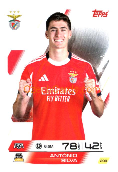 Antonio Silva 2025/26 Match Attax #209