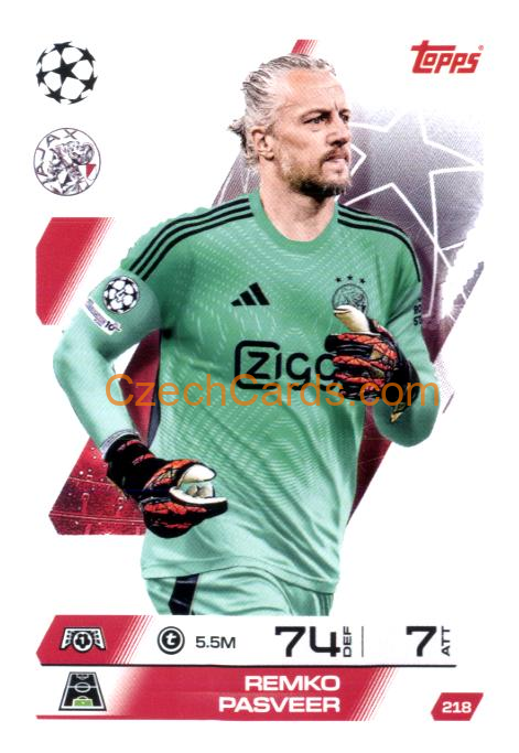 Remko Pasveer 2025/26 Match Attax #218