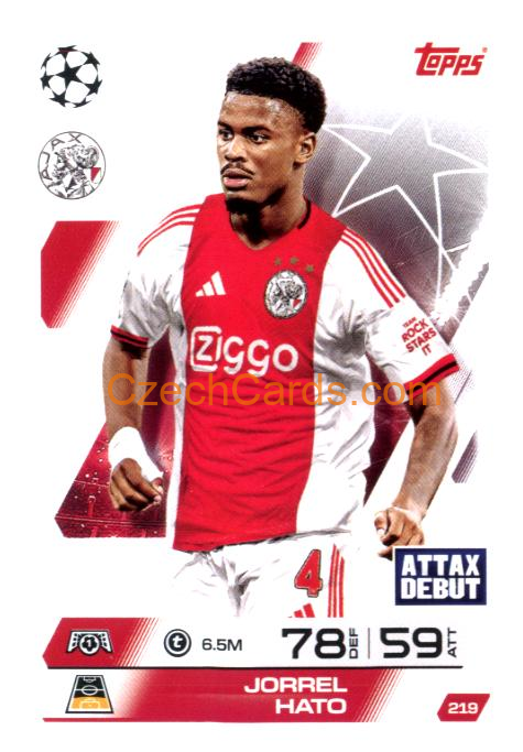 Jorrel Hato 2025/26 Match Attax #219