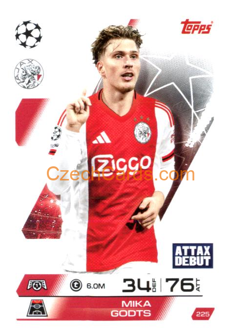 Mika Goots 2025/26 Match Attax #225