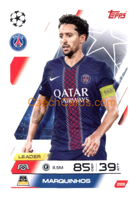Marquinhos 2025/26 Match Attax #228