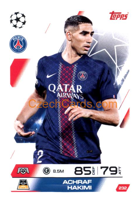 Achraf Hakimi 2025/26 Match Attax #232